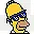 Homertopia Cool Homer Icon