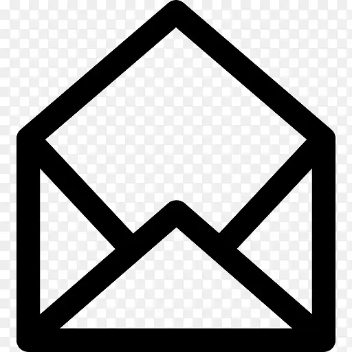 公开信阅读电子邮件图标