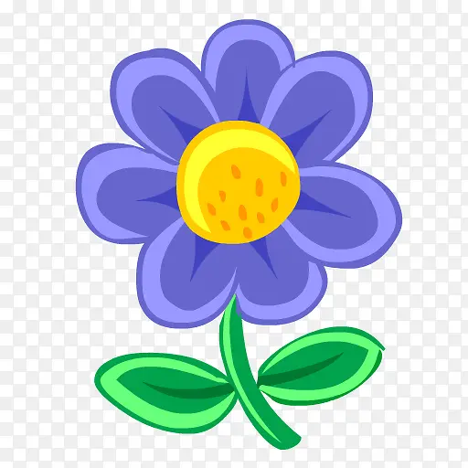 蓝色的花Nature-icons