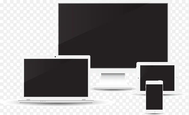 多种电脑电子设备屏幕