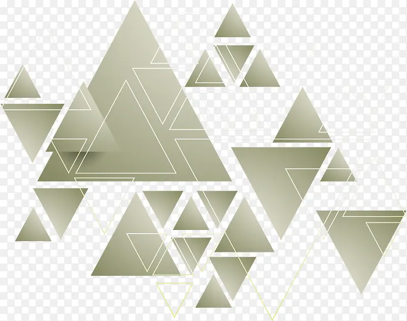 几何三角背景图