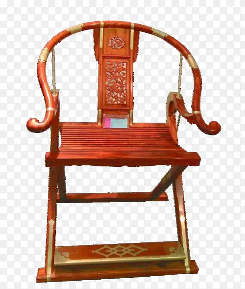 中国传统老旧红木椅