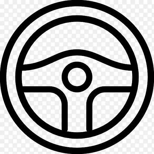 steering wheel icon