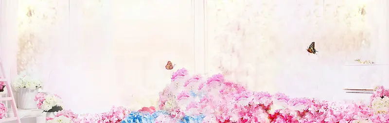 唯美淘宝广告banner