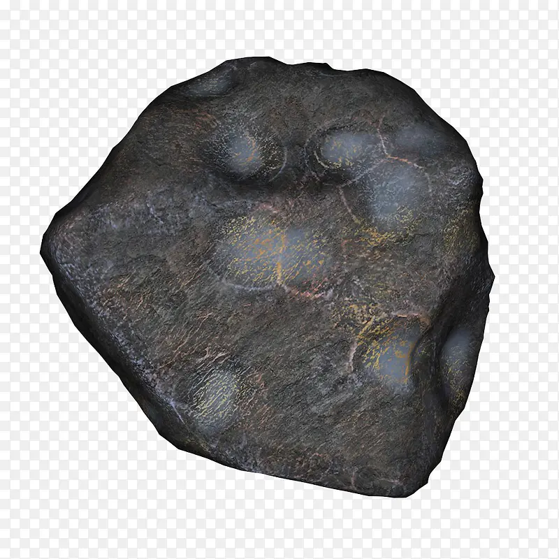 黑色陨石石块