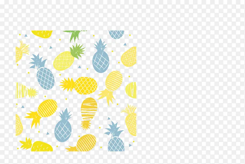 菠萝背景图