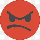 表情符号愤怒的Google-Plus-icons