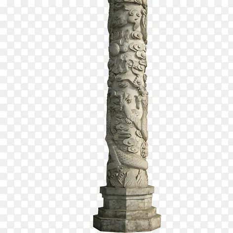 龙柱雕塑