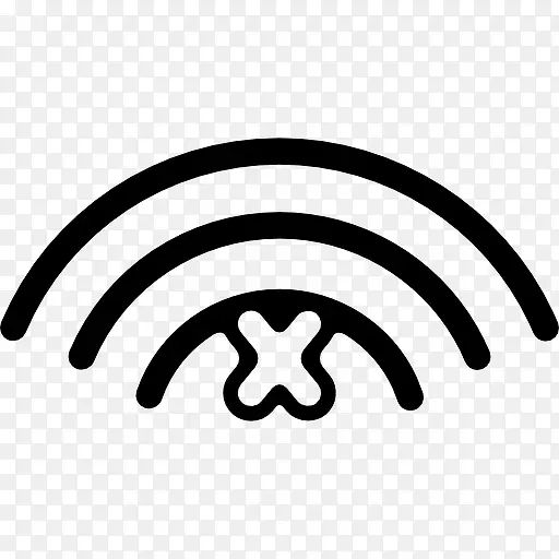 手机界面的互联网连接信号的符号图标