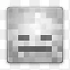 骨架Minecraft的头像图标