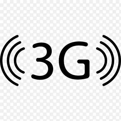3G信号手机界面符号图标