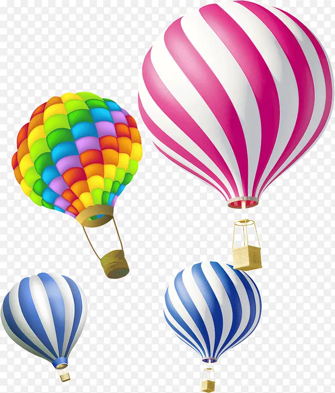 氢气球热气球