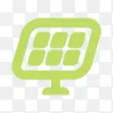 太阳能能源simple-green-icons