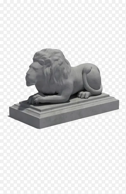 雕刻模型狮子
