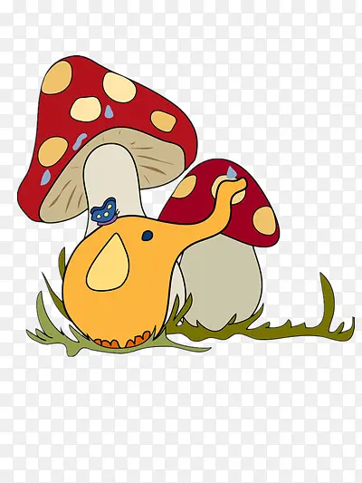 小象和大蘑菇