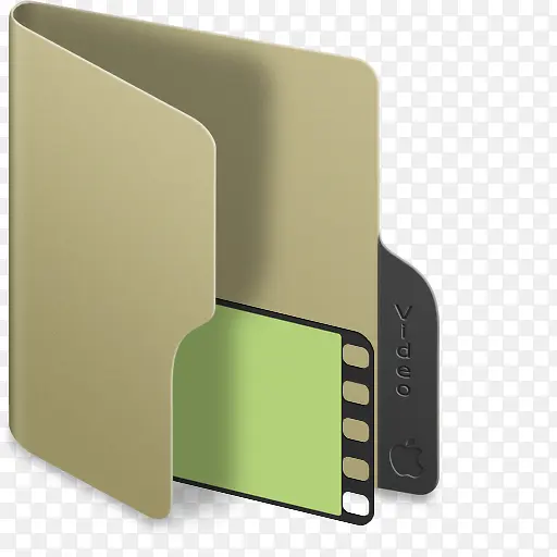 视频文件夹mac-os-folder-icons