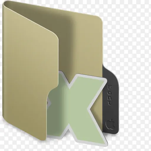 字体文件夹mac-os-folder-icons