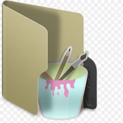 风格文件夹mac-os-folder-icons