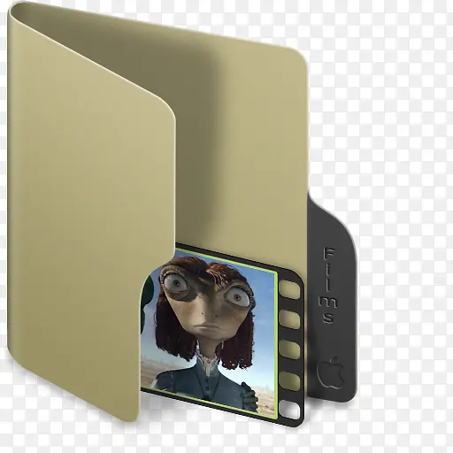 电影文件夹mac-os-folder-icons