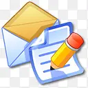 电子邮件应用程序邮件消息信信封
