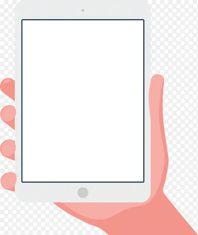 手拿ipad