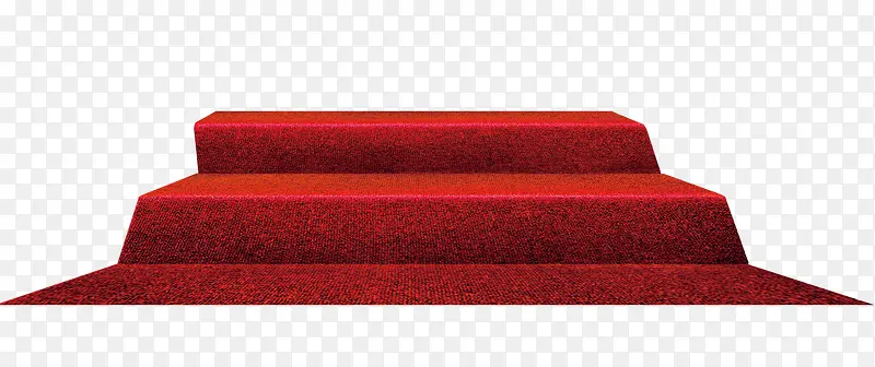 红色阶梯地毯