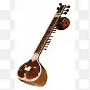 西塔琴印度乐器