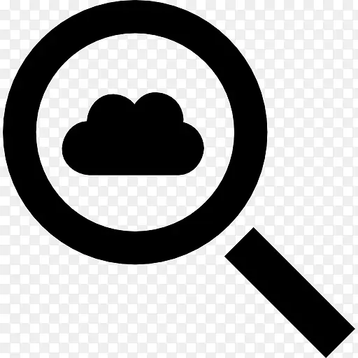 云搜索界面符号图标