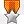 橙色的银星奖章 icon