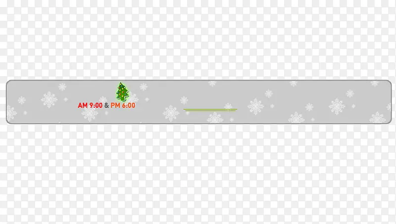 可爱风格圣诞系列网站设计banner