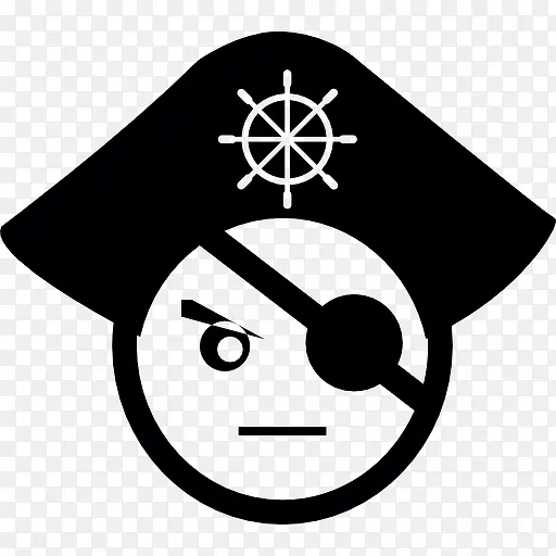 海盗头图标