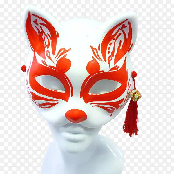 少女风格日式狐狸面具