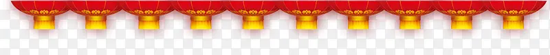 新年灯笼帘幕
