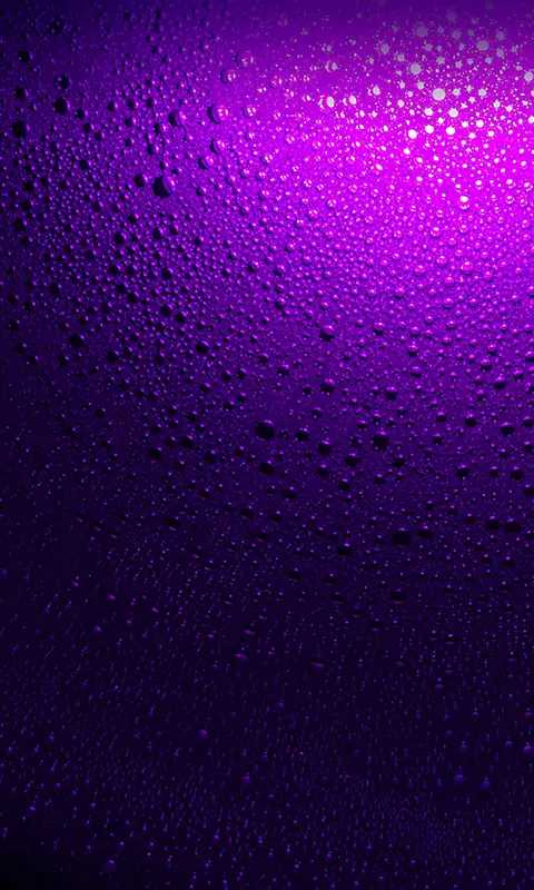 紫色水珠桌面壁纸