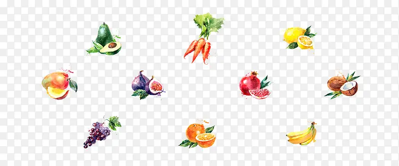 蔬菜水果背景