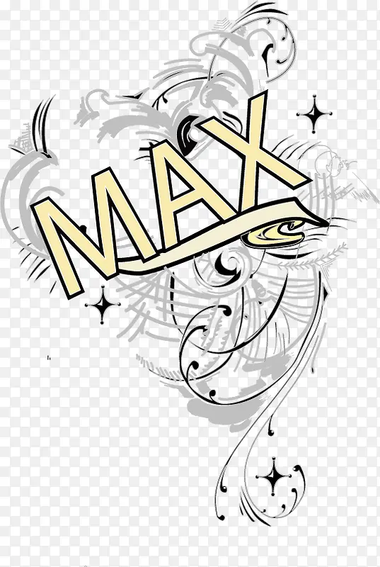 max插画
