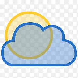 晴转阴天气 iconPNG图片素材下载_图片编号yrmmrero-免抠素材网