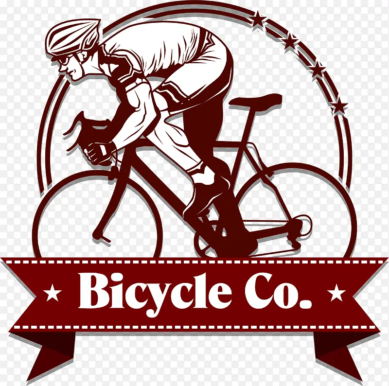 自行车骑行标签