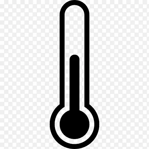 温度计概述符号中风图标