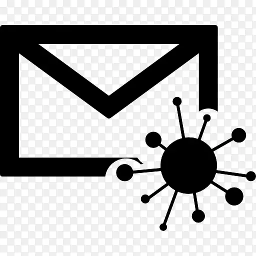 邮件病毒图标