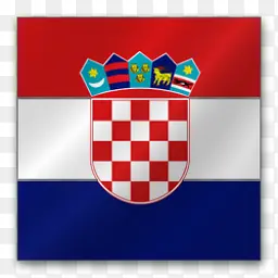 克罗地亚欧洲旗帜