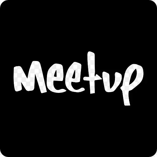 Meetup网站标志图标
