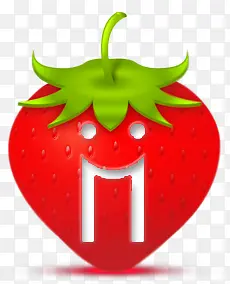 标志草莓strawberry-social-media-ic