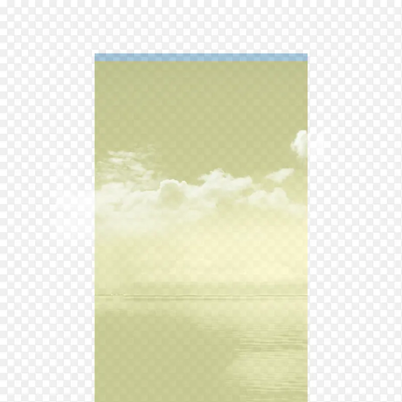 天空白云大海底纹