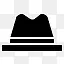 帽子黑色的free-mobile-icon-kit