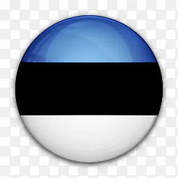 爱沙尼亚国旗对世界国旗图标