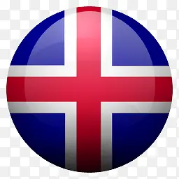 冰岛是旗帜