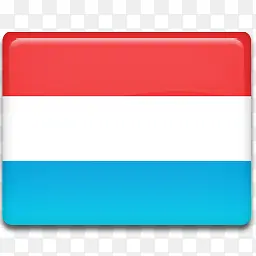 卢森堡国旗图标