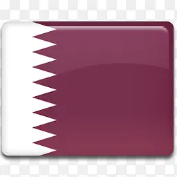 国旗卡塔尔最后的旗帜