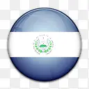 国旗萨尔瓦多国世界标志